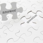 ビジネスイメージ―answer and question